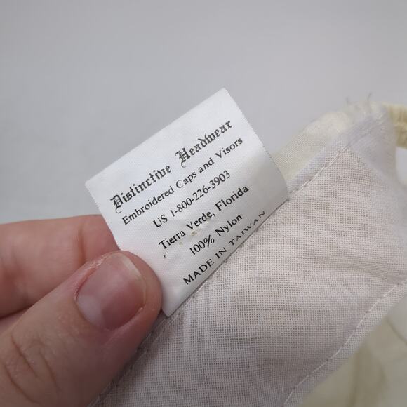 Florida 5 Panel Cap White One Size Stretchable Embroidered Distinctive Headwear - Picture 9 of 9